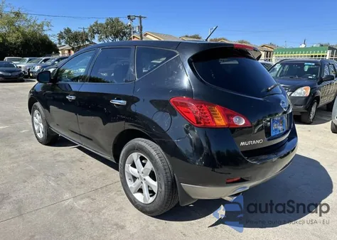 2009 Nissan Murano S z USA, uszkodzony, nr VIN JN8AZ18W09W140752